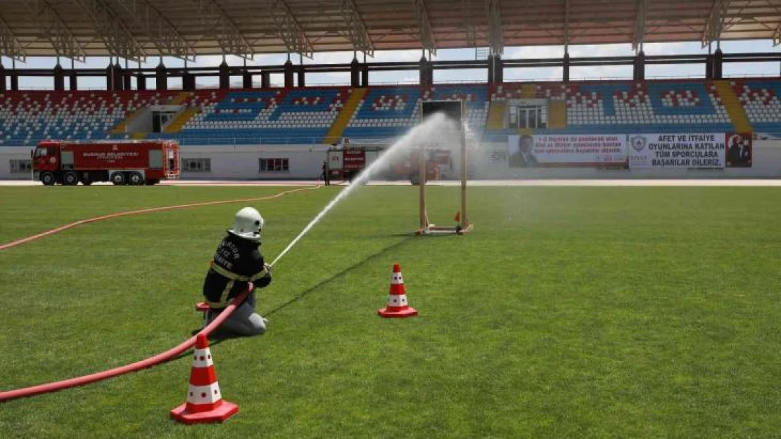 'Afet ve İtfaiye Oyunları' etkinliği renkli görüntülere sahne oldu