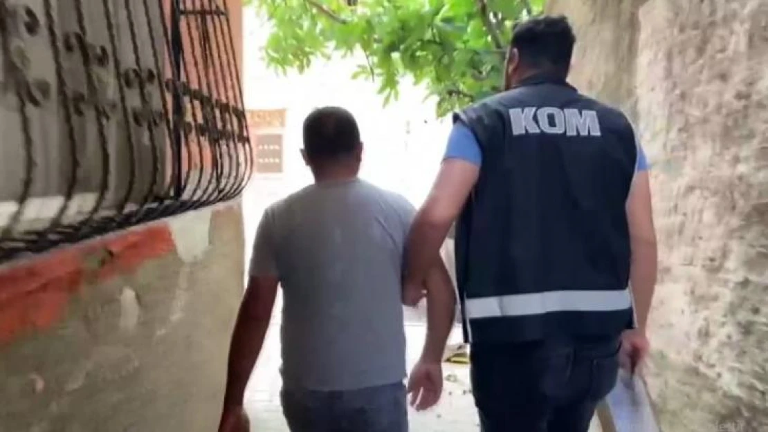 'Dümen' operasyonunda Mersin'de 15 şüpheli gözaltına alındı