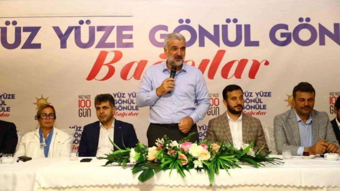 'Yüz Yüze 100 Gün' çerçevesinde Bağcılar'da ikinci buluşma