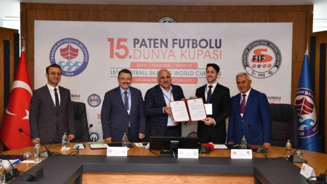 15. Paten Futbolu Dünya Kupası, Türkiye'de ilk kez Trabzon'da yapılacak