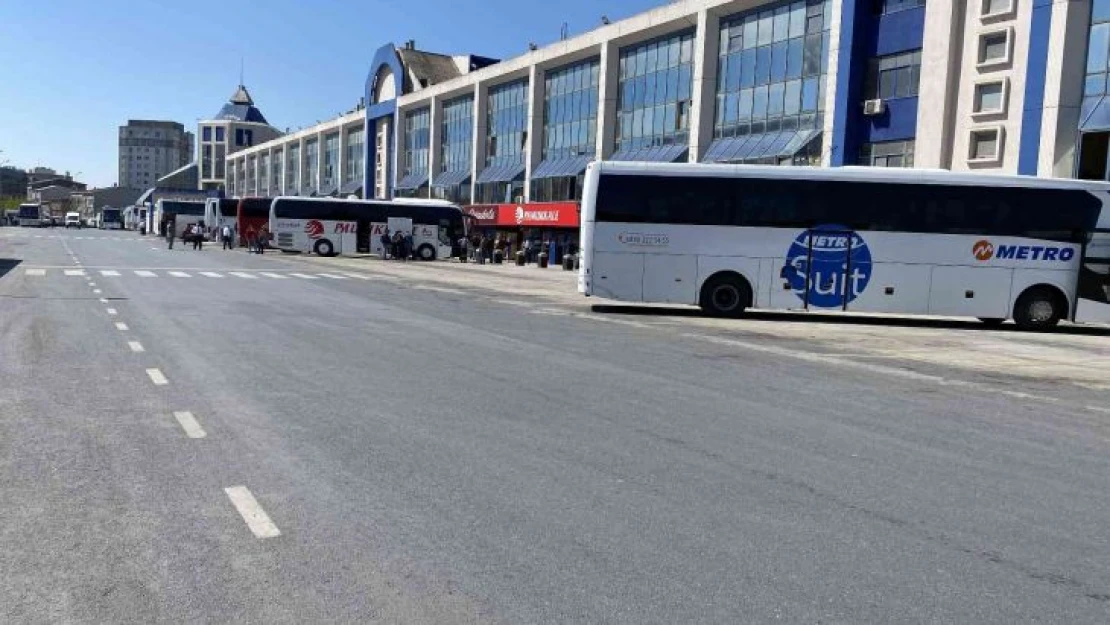 15 Temmuz Demokrasi Otogarı bayram öncesi sakin