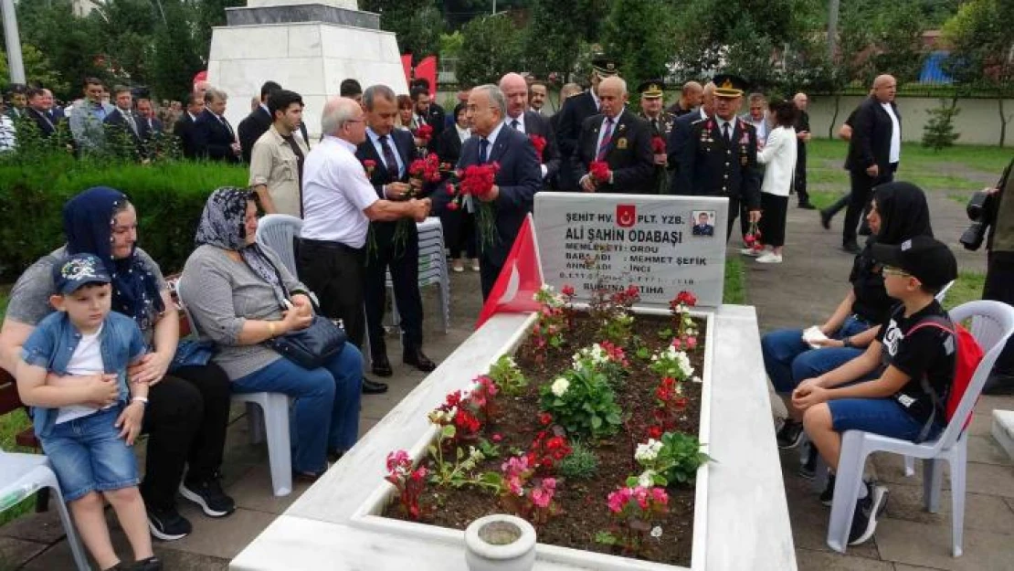 15 Temmuz şehitleri anıldı