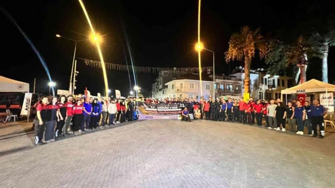 17 Ağustos depreminin 23. yıl dönümü Bursa'da düzenlenen törenle anıldı