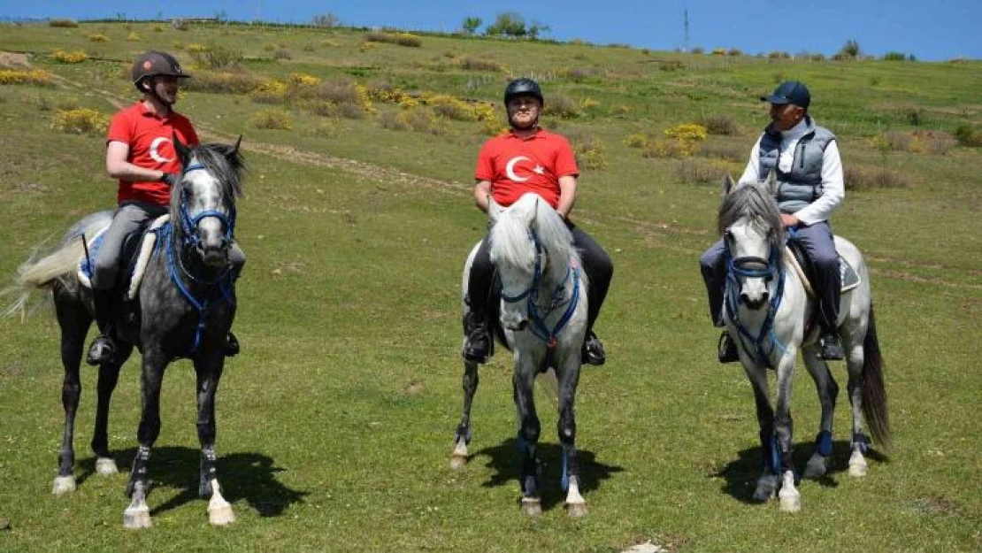 2 bin rakımlı yaylada atlı safari