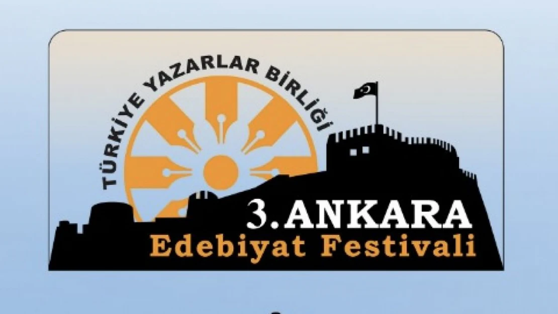 3. Ankara Edebiyat Festivali başlıyor