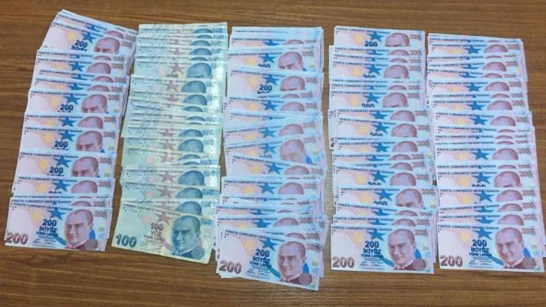 47 bin lira sahte parayla yakalanan şüpheli gözaltına alındı