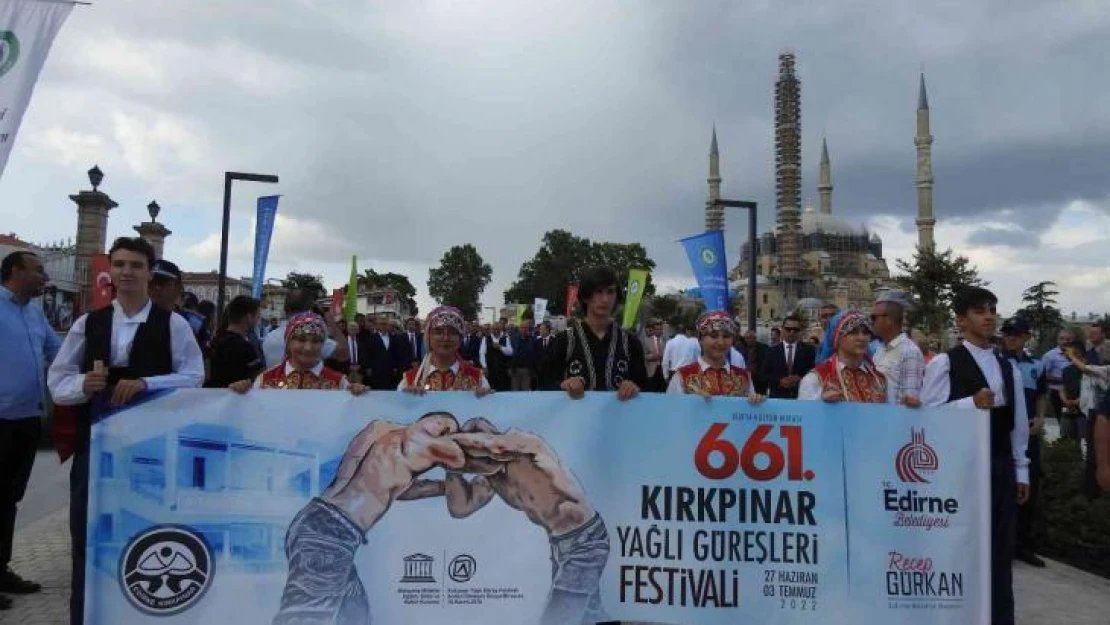 661. Tarihi Kırkpınar Yağlı Güreşleri Festivali başladı