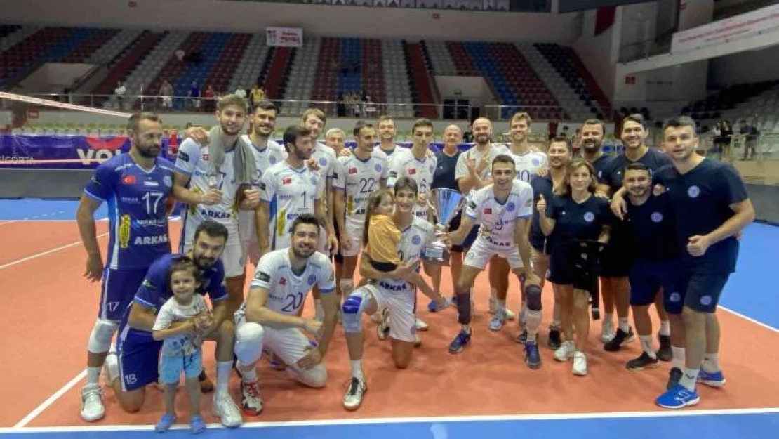 8. TSYD İzmir Voleybol Turnuvası: Arkas: 3 - Altekma: 1