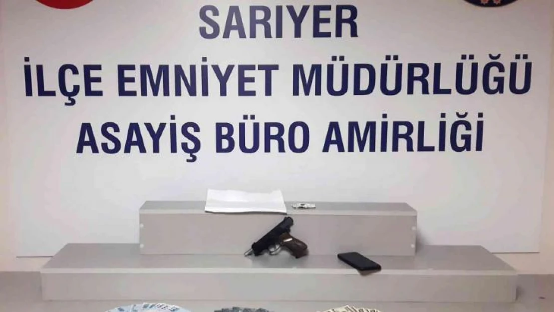 9 suç kaydı bulunan zanlı Sarıyer Asayiş Büro Amirliği ekipleri tarafından yakalandı