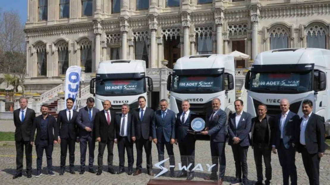 ABC Lojistik, 100 IVECO S-WAY çekiciyi filosuna ekledi