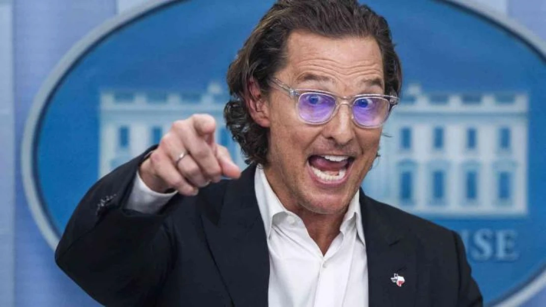 ABD'li oyuncu McConaughey'den Beyaz Saray'da silah kontrolü çağrısı