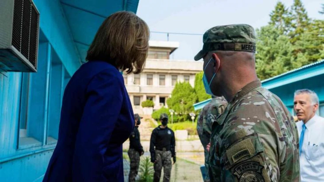 ABD Temsilciler Meclisi Başkanı Pelosi, Güney Kore-Kuzey Kore sınırını ziyaret etti