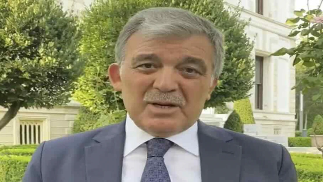 Abdullah Gül: Şahsıma ve Erdoğan'a yapılan haksızlıklar İmamoğlu'na yapılmamalı