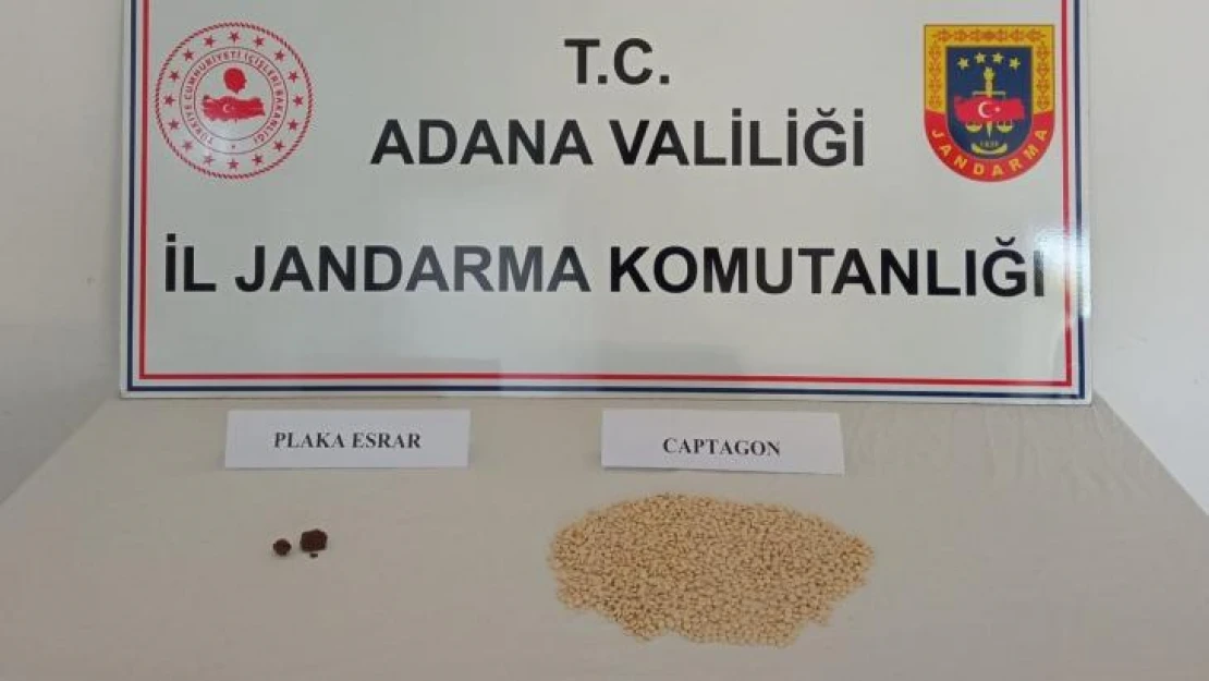 Adana'da uyuşturucu hap operasyonu