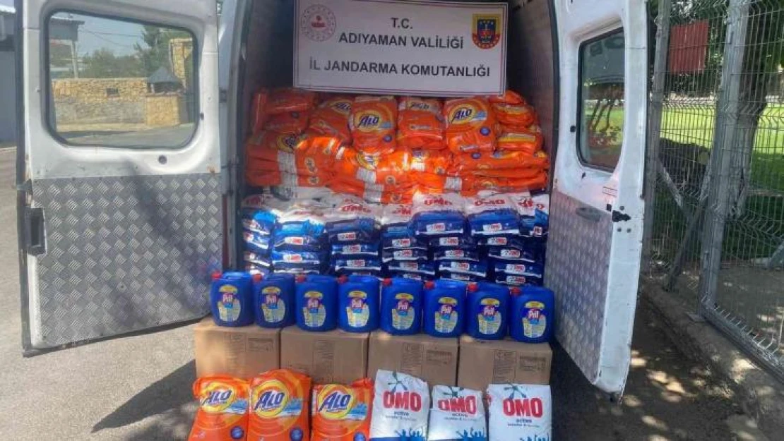 Adıyaman'da sahte deterjan ele geçirildi