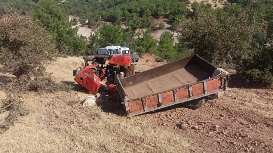 Adıyaman'da traktör devrildi: 1 ölü, 8 yaralı