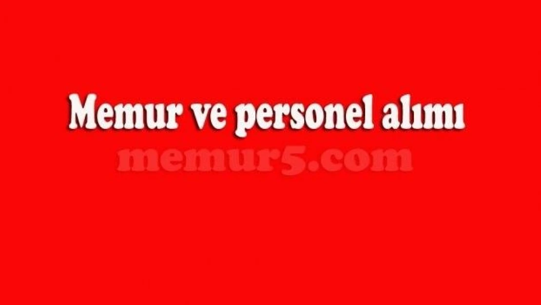 Adli Tıp Kurumuna memur alımı