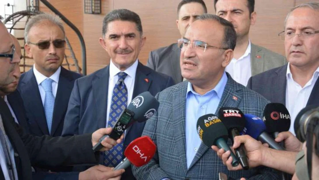 Ağrı'da konuşan Bakan Bozdağ: