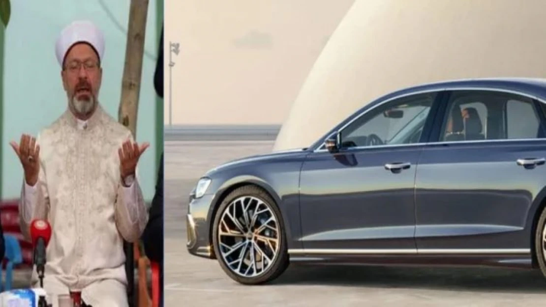 Ahmet Hakan'dan Audi A8'i giden Diyanet Başkanına: Herkes size gıpta etsin