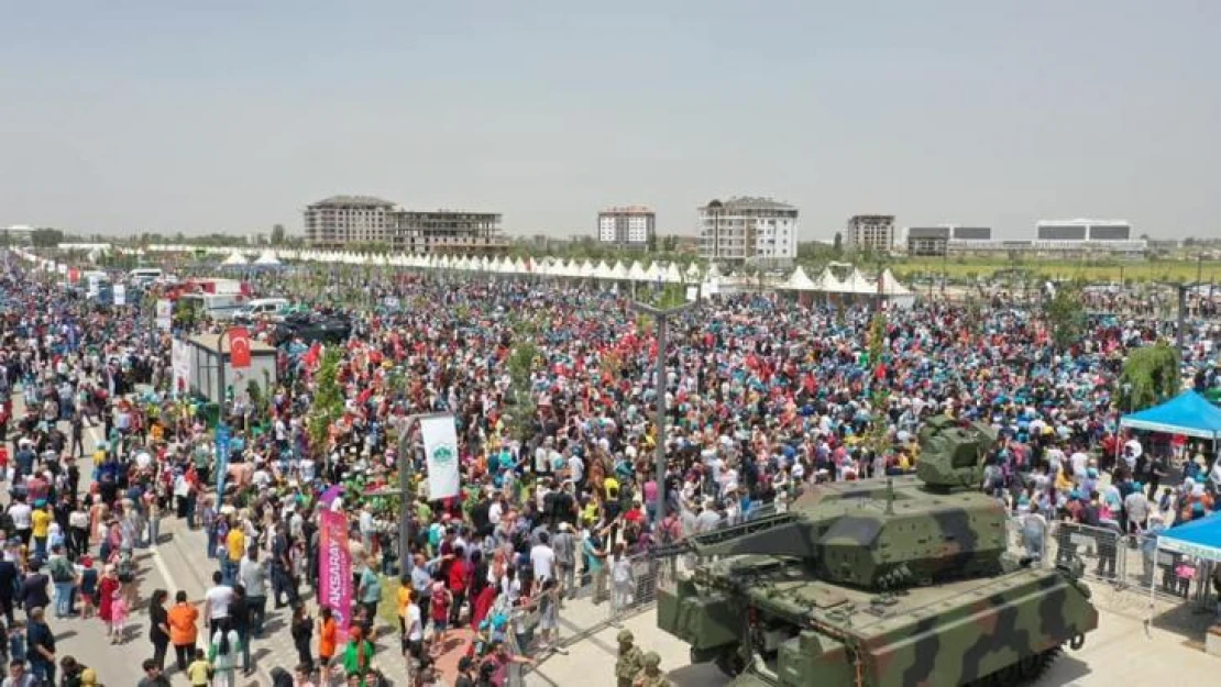 Aksaray Bilim Festivali kapılarını vatandaşlara açtı