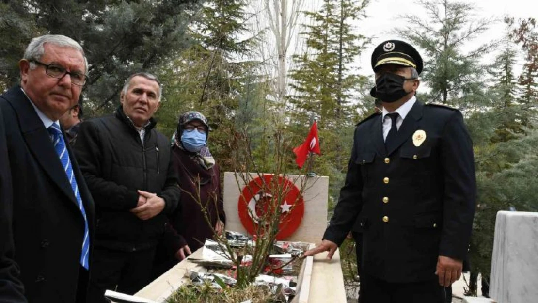 Aksaray'da polis haftası etkinlikleri şehitlerin anılmasıyla başladı