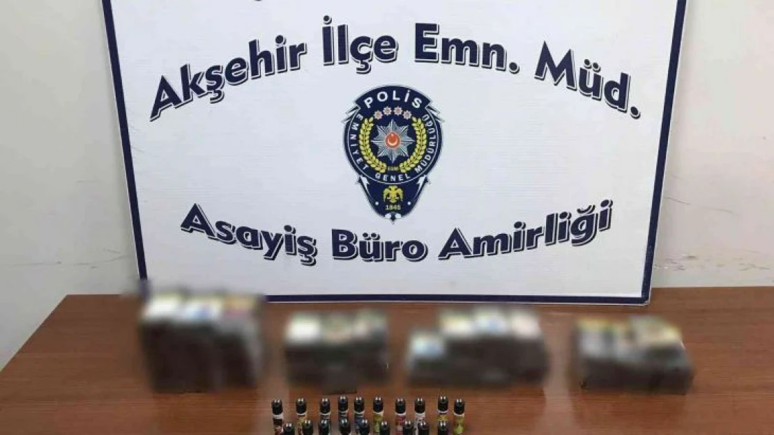 Akşehir'de bakkal hırsızları tutuklandı