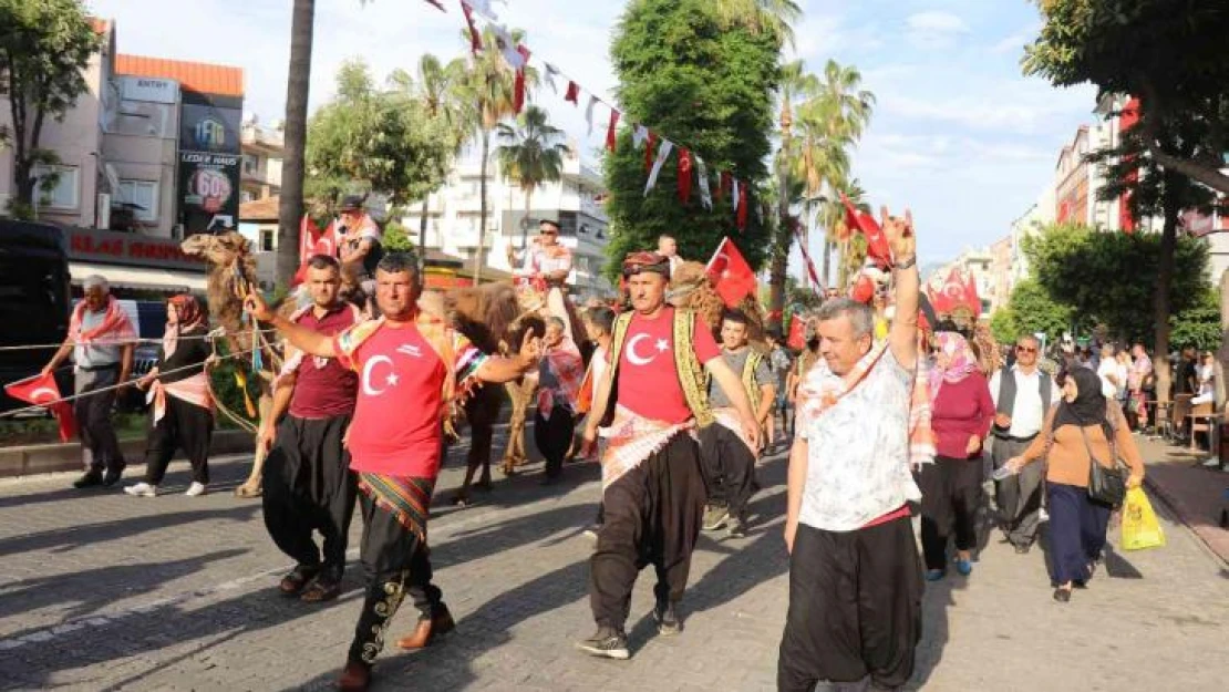 Alanya Turizm ve Sanat Festivali yörük göçüyle başladı