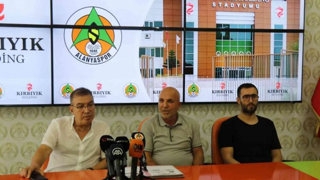 Alanyaspor'un stad isim sponsoru, Kırbıyık Holding oldu