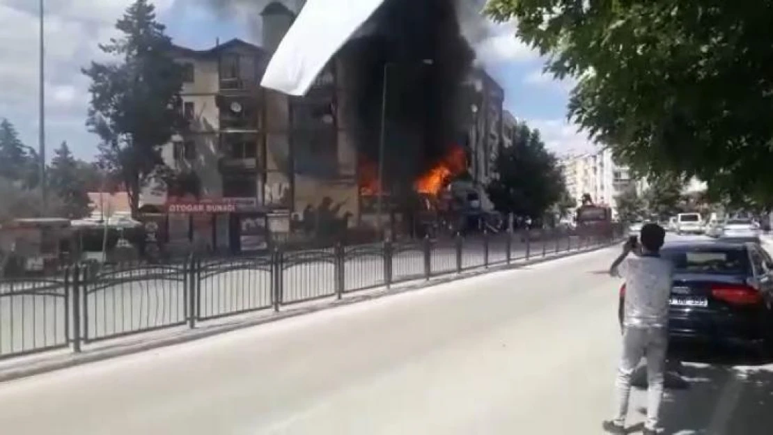 Amasya'da av bayisinde çıkan yangın söndürüldü