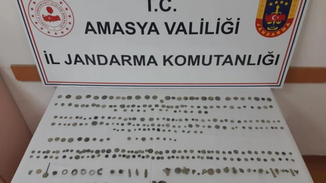 Amasya'da operasyonda 347 tarihi eser ele geçirildi