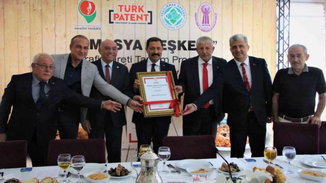 Amasya keşkeğine coğrafi işaret tescili