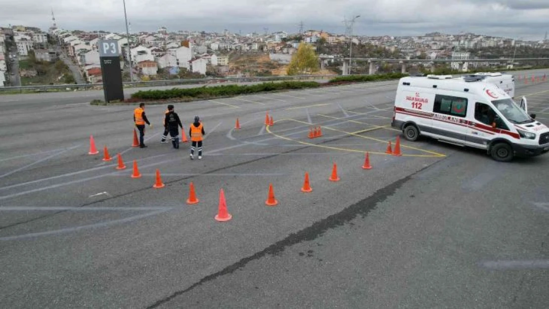 Ambulans sürücülerinin eğitimi nefes kesti