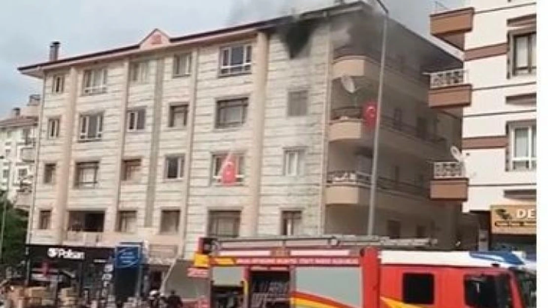 Ankara'da korkutan yangın