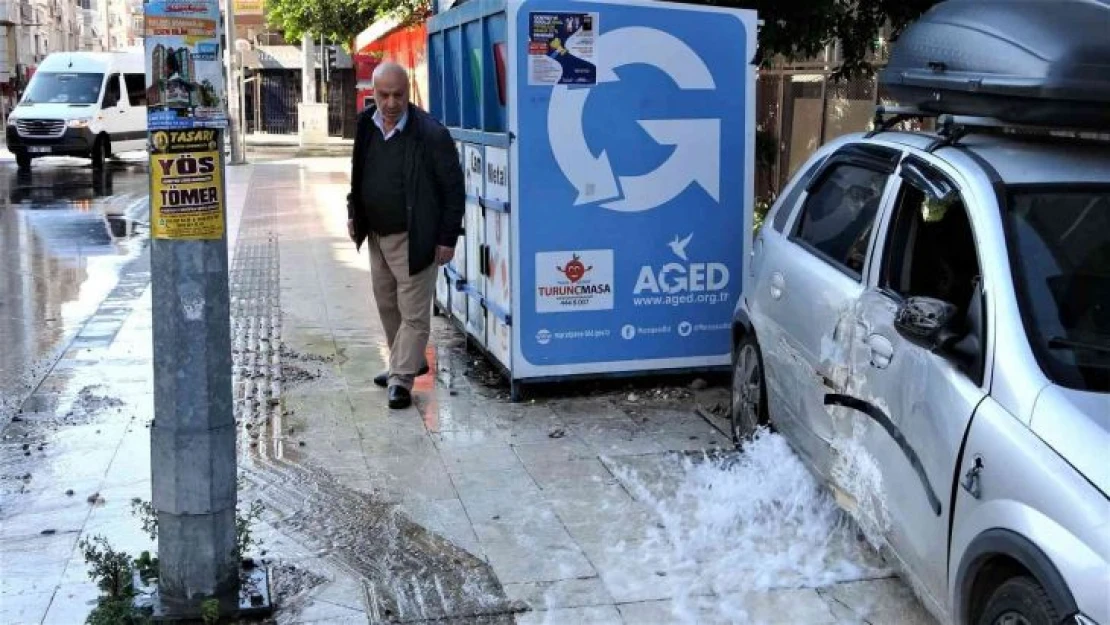 Antalya'da kaza sonrası şelale gibi su aktı, bakan şaştı kaldı