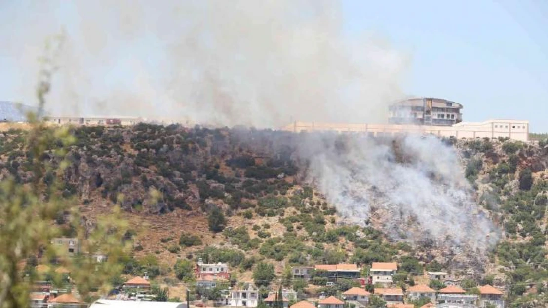 Antalya'da makilik alanda çıkan yangın kontrol altına alındı