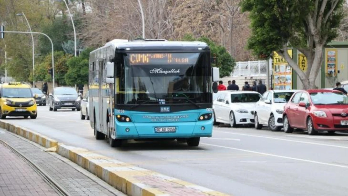 Antalya'da toplu taşımaya yüzde 20 zam