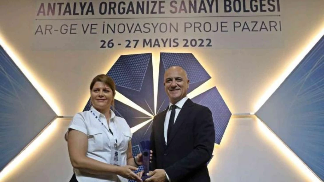 Antalya OSB Ar-Ge ve İnovasyon Projeleri 2022 ödülleri sahiplerini buldu