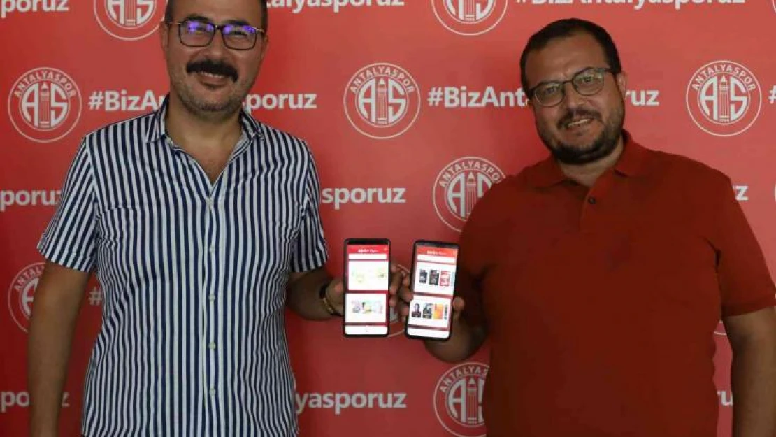 Antalyaspor Dijital Kütüphanesi açıldı