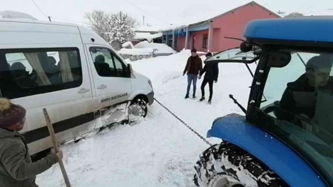 Ardahan'da bir ilçede eğitime ara verildi