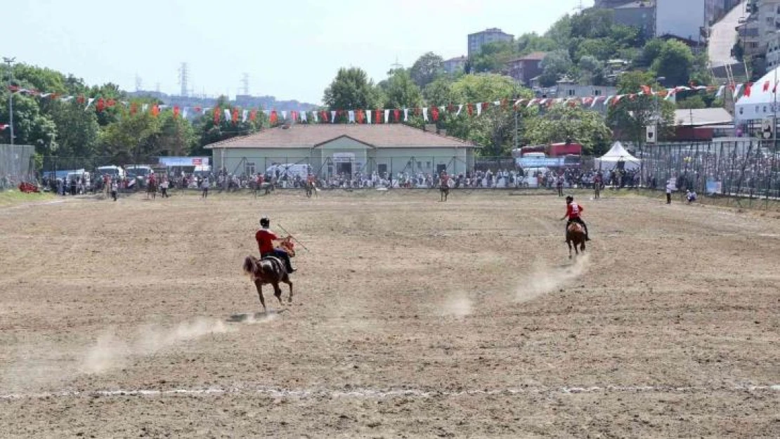 Ata sporu 'atlı cirit' Kağıthane'de yaşatılıyor