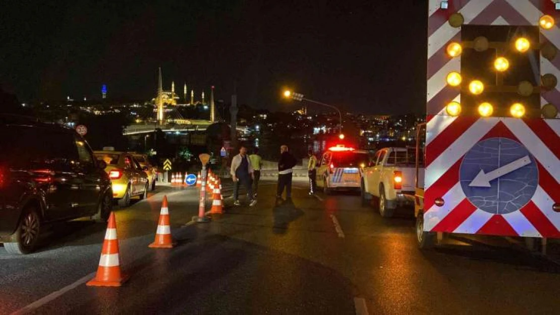 Atatürk Köprüsü araç ve yaya trafiğine kapandı