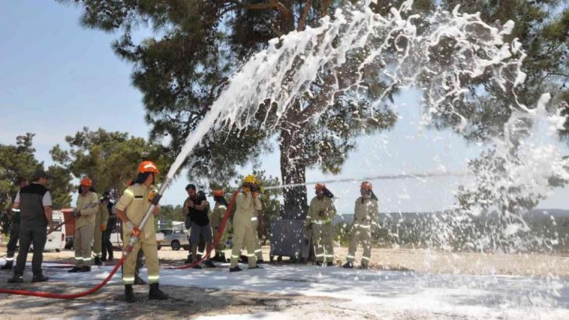 Ateş savaşçıları hazır