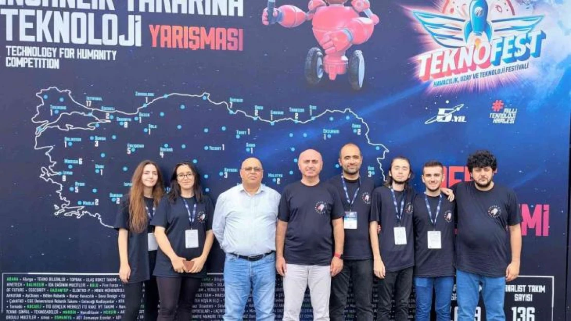 Atlas Üniversitesi, Teknofest 2022 İnsanlık Yararına Teknoloji Yarışması Finali'nde yarışıyor