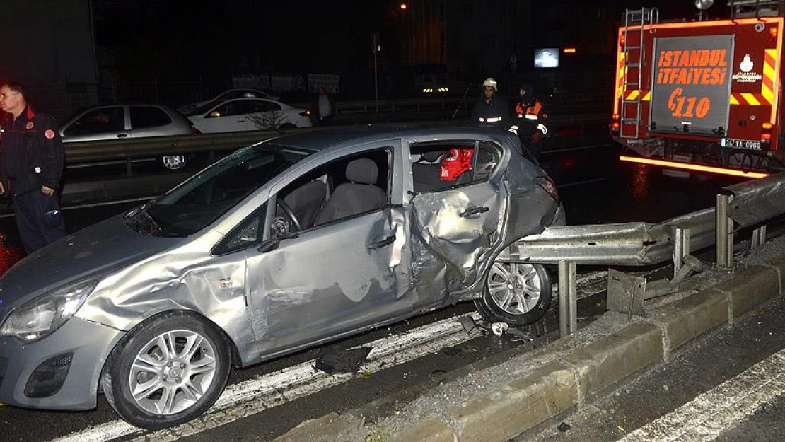 Avcılar'da zincirleme trafik kazası: 8 yaralı