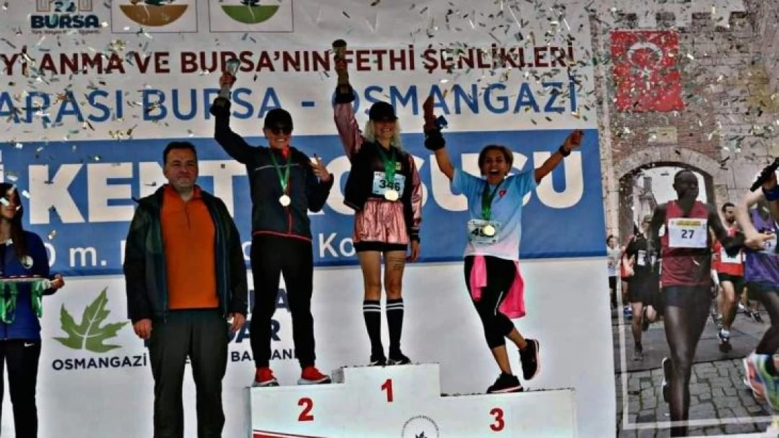 Avcılarlı Sporcular Uluslararası Osmangazi Maratonu'nda