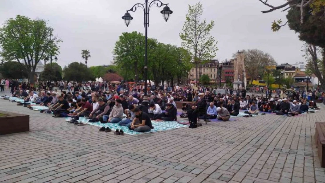 Ayasofya'da bir ilk yaşandı