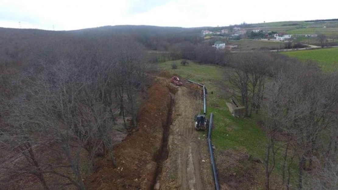 Ayvacık Göleti iki ilçeye günlük 26 bin metreküp içme suyu sağlayacak