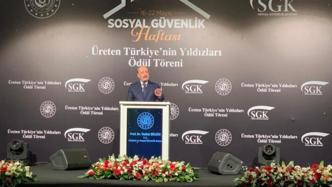 Bakan Bilgin: 'Sosyal devletler, insanların sağlık sorunlarını hesaba katmaz'