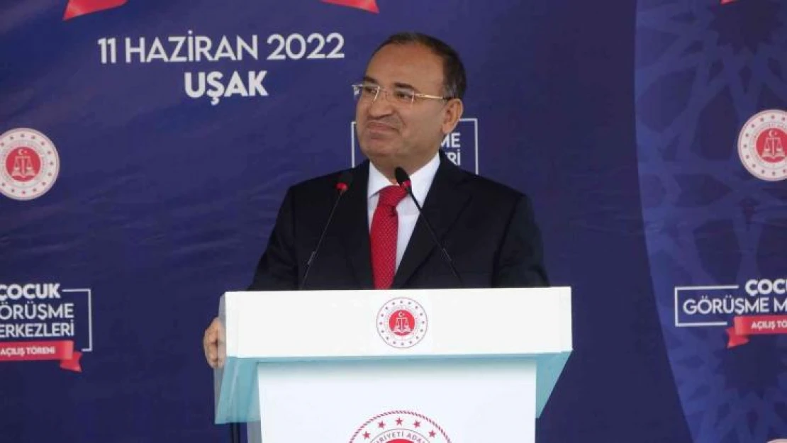 Bakan Bozdağ Çocuk Görüşme Merkezi'nin açılışına katıldı