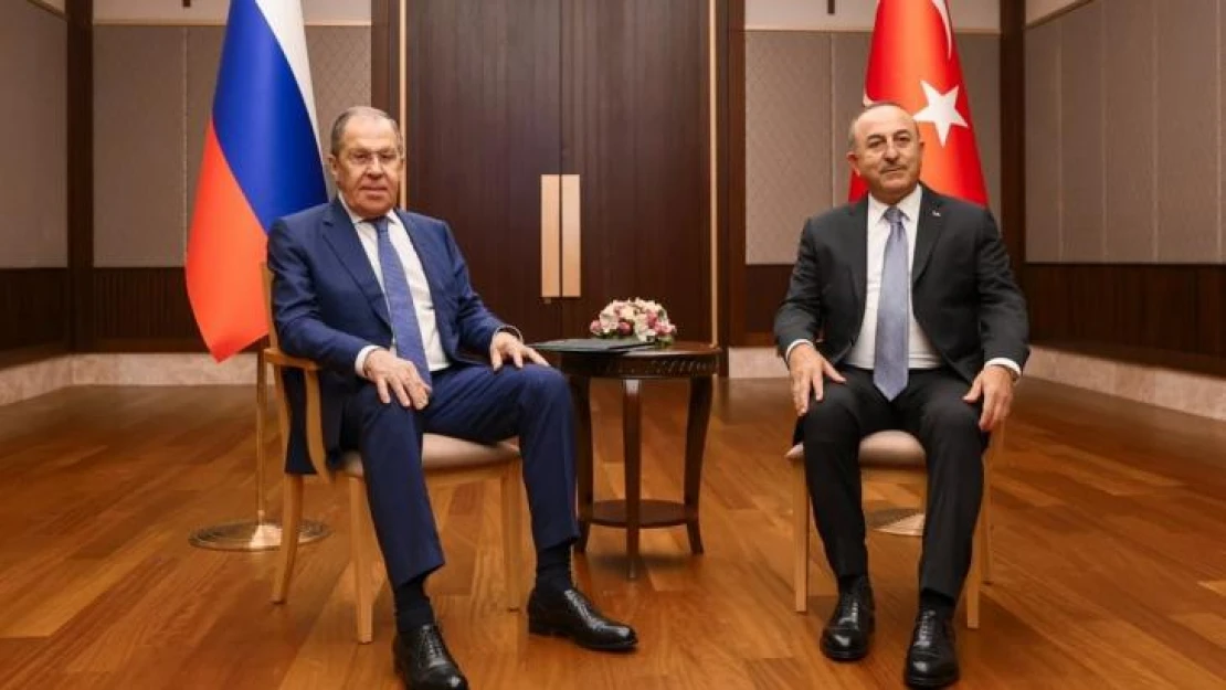 Bakan Çavuşoğlu, Rus mevkidaşı Lavrov ile görüştü